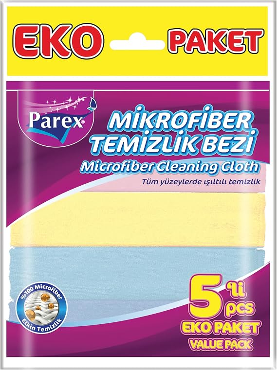PAREX Microfiber Cleaning Cloth 5 Pack