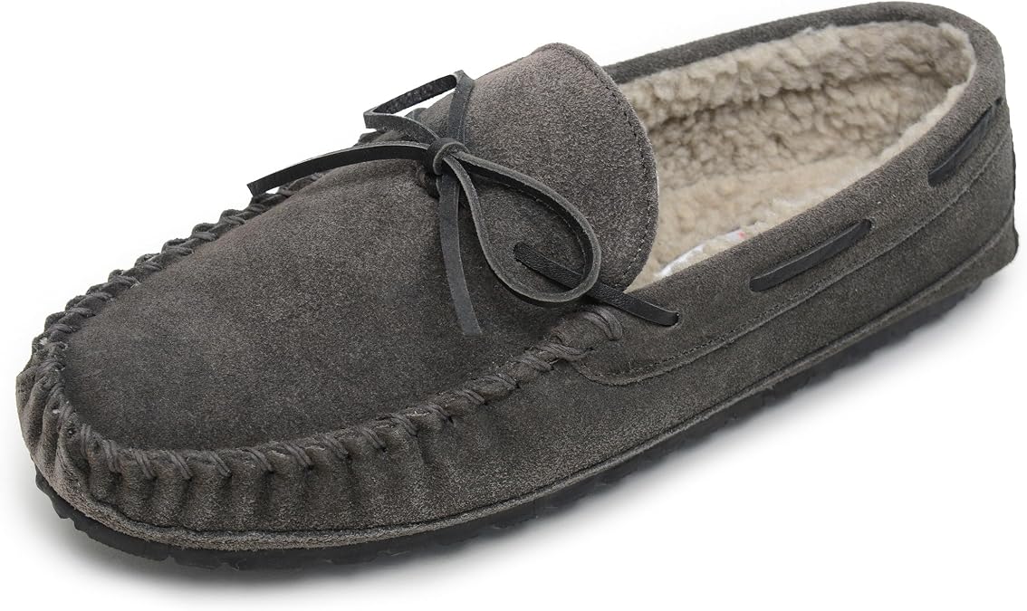 Minnetonka Men's Casey Moccasin Slippers