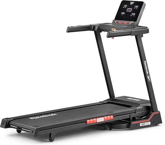 Reebok Treadmills with Incline, Bluetooth, Walking or Running; FR30z 4 HP, 12.4 MPH, 330 lb. capacity; FR20z 2.25 HP, 11.2 MPH, 264 lb. capacity; Z-tech; Jet 100z, 300; GT40z