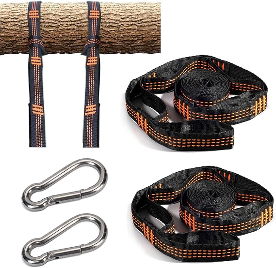 Hammock Attachment 2 Pieces 2 m Hammock Suspension Straps