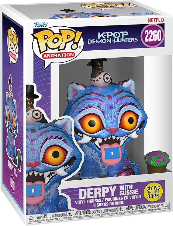 Funko Pop! Animation: Kpop Demon Hunters - Derpy with Sussie - Collectable Vinyl Figure - Gift Idea - Official Merchandise - Toys for Kids & Adults - TV Fans
