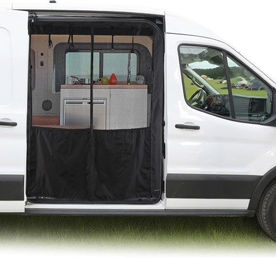 Van Bug Screen Fit for Ford Transit 2015-2025 Side Sliding Door