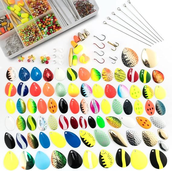 Dr.Fish 1720pk Spinner Making Kit Walleye Rig Lure Making Accessories
