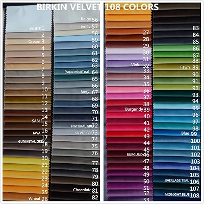cololeaf Velvet Curtains Fabric Sample Swatch for Custom Made Curtain