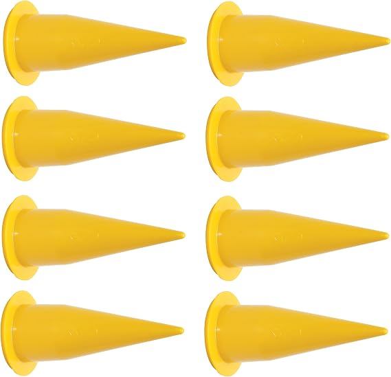 COX 2N1006 Yellow Cone Nozzle 8-Pack