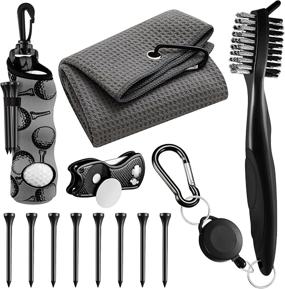 Liliful 12 Pcs Golf Accessories Kit Golf Stuff Gifts for Women Man