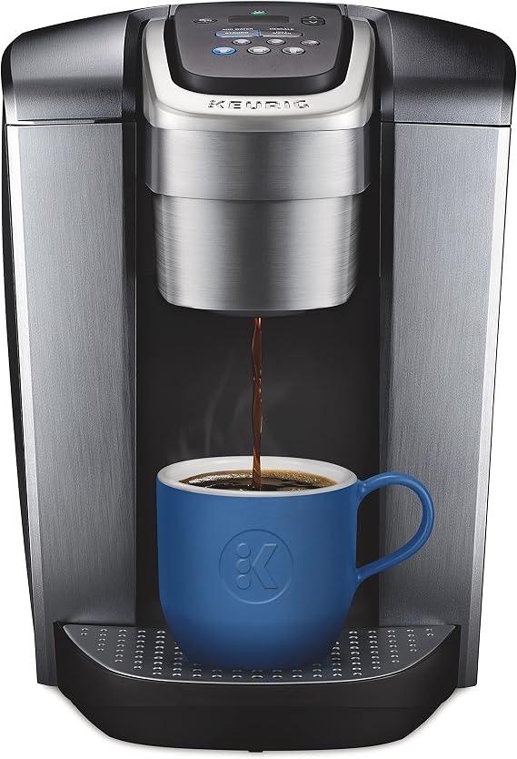 Keurig K-Elite Single Serve K-Cup Pod Programmable Coffeemaker (Brushed Silver)