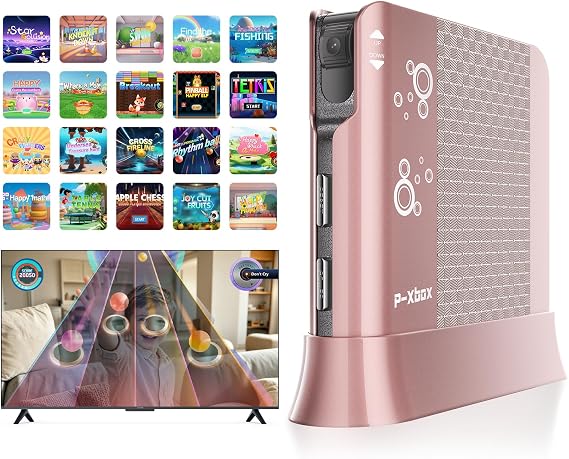 Motion Game Console for Kids, Plug & Play Video Game System Where Screen Play Meets Active Motion for Indoor Physical Fun, Family Game Nights, Parties & Playdates