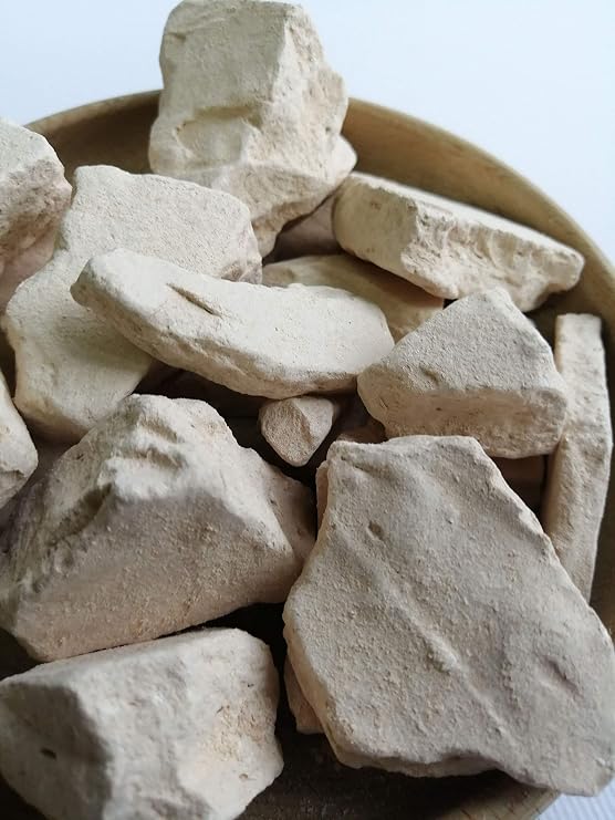 Pink Clay, Pink Clay, Edible Clay Pieces (Clumps) Natural for Eating (Food), Edible Clay, 4 oz (110 g)