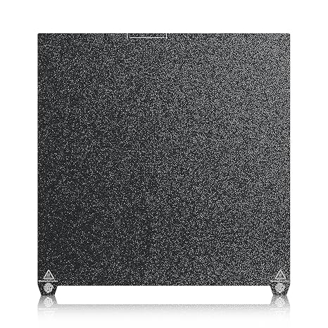 K2 Plus PEI Build Plate 370x370mm Double Sided Textured PEI Sheet Heated Bed Spring Steel Flexible Plate for Creality K2 Plus 3D Printer