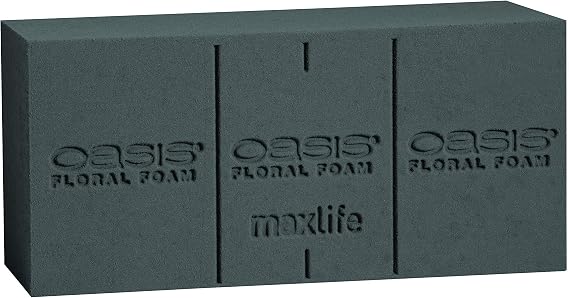 Oasis Midnight Floral Foam Standard Brick - 3 X 4 X 9 Twin Pack