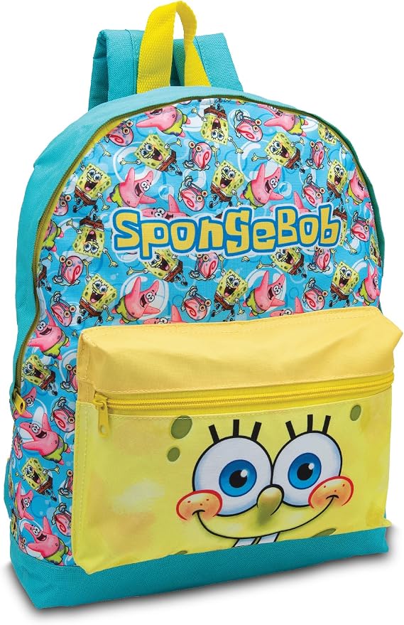 SPONGEBOB SQUAREPANTS Childrens Backpack Kids School Bag