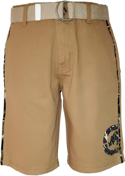 Ecko Unltd Boys' Belted Twill Short