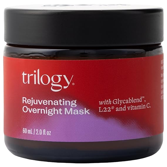 Trilogy Rejuvenating Overnight Mask, Firming & Deeply Hydrating, 2 Fl Oz