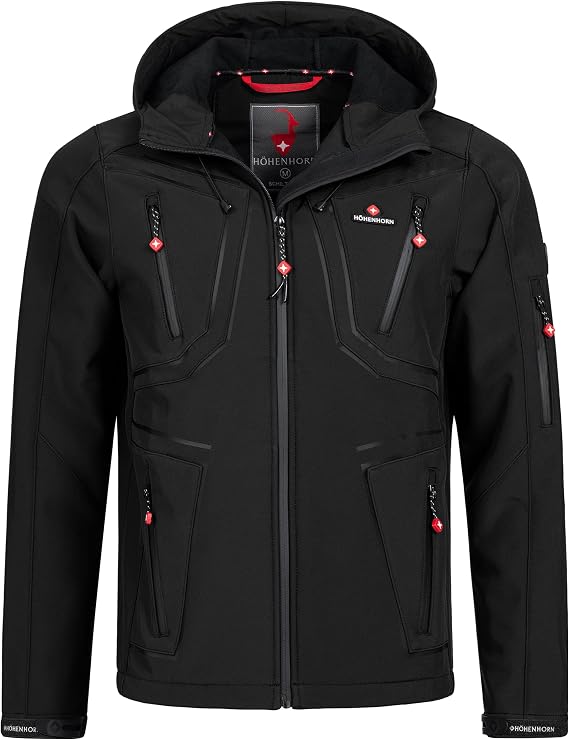 Höhenhorn Schilthorn Men's Softshell Jacket, Outdoor Functional Jacket, Leisure Jacket