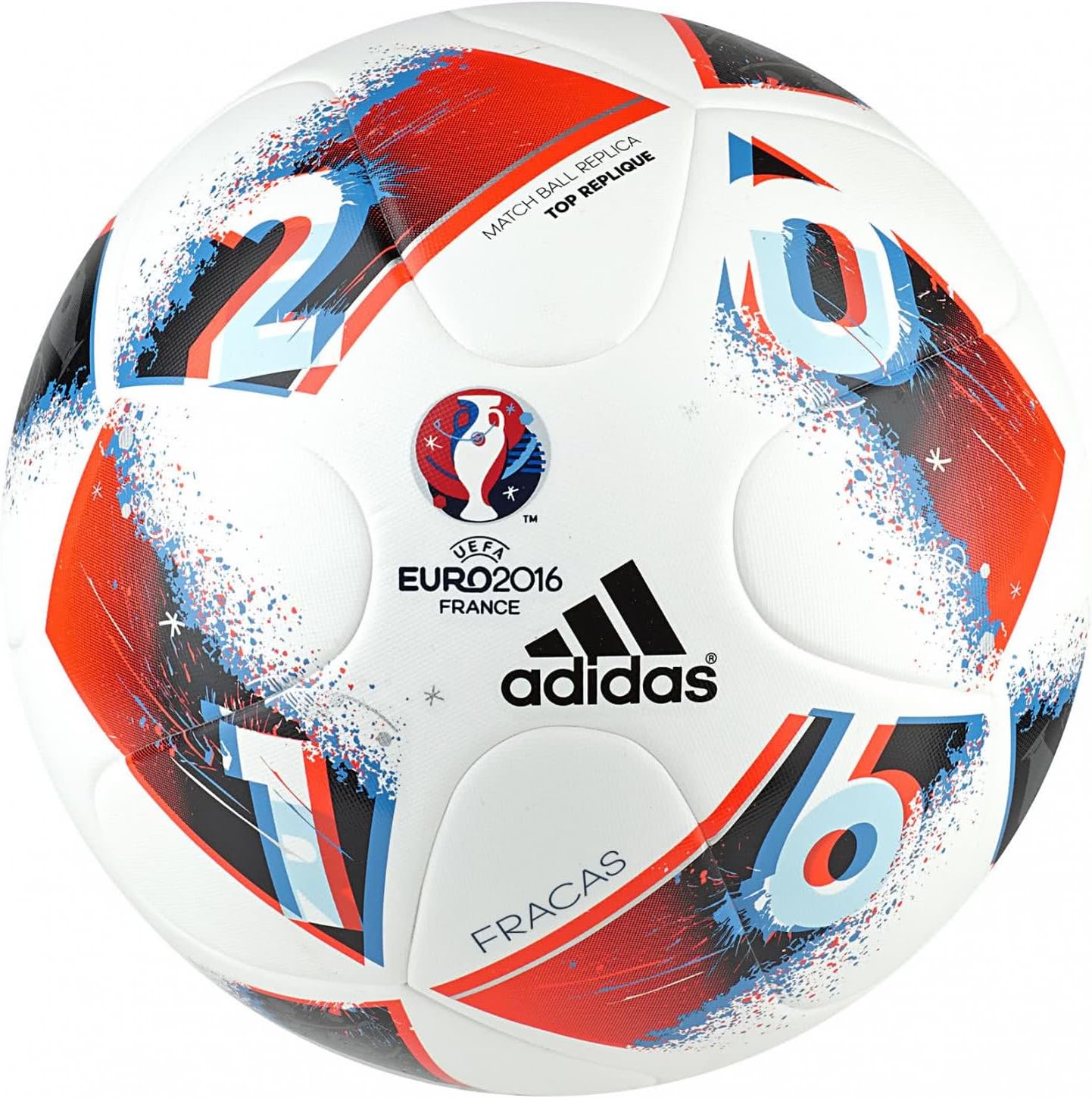 adidas EURO16 TOP R Football ball for Men 5 White