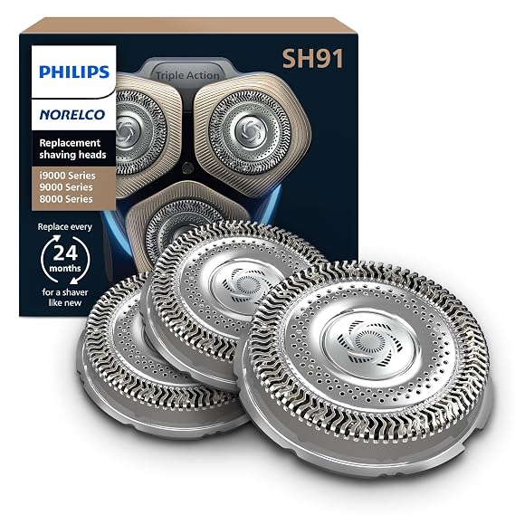 Philips Norelco Genuine Replacement Heads, 3 Count