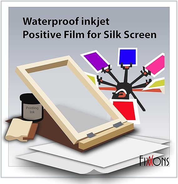Waterproof Inkjet Positive Film For Silk Screen 13" x 100' Roll