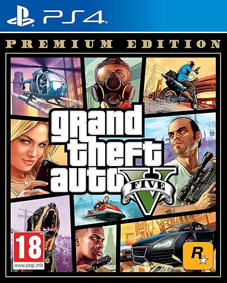 Grand Theft Auto V Premium Ed. PS4