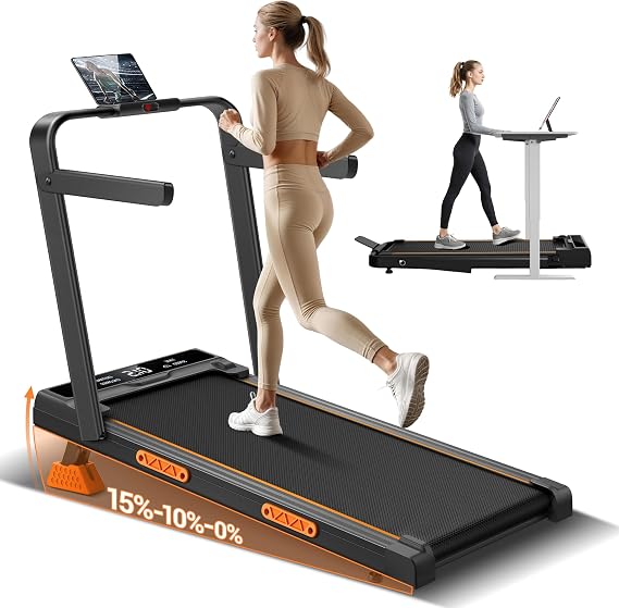 Cursor Treadmill for Home Foldable with Incline 15%
