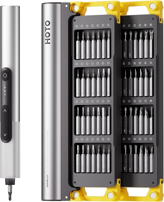 HOTO SNAPBLOQTM S-A01 Electric Screwdriver, Precision Screwdriver Set