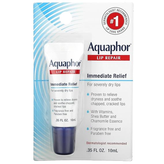 Aquaphor Lip Repair Dry, Chapped Lip Balm, 0.35 oz