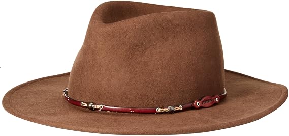 Stetson Mens Men's Wildwood Crushable HatFedora