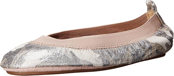 Yosi Samra Kids' Sammie Glitter Ballet Flat