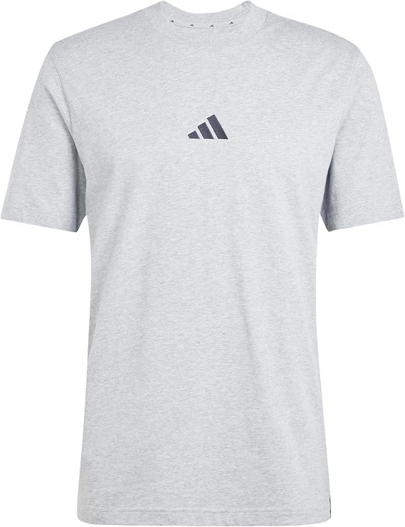 adidas Men's Essential Three Stripes Single Jersey TEE