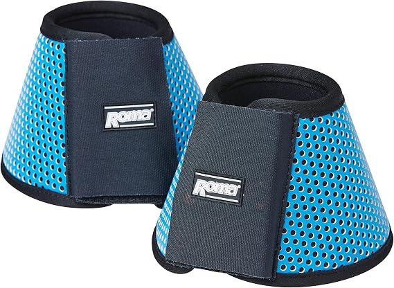 ROMA Air Flow Shock Absorber Bell Boots Pony Blue