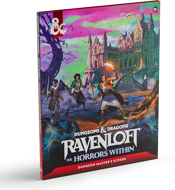 Dungeons & Dragons Ravenloft: The Horrors Within - Dungeon Master's Screen (DM Screen) | D&D Accessories