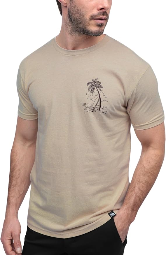 Graphic Tees for Men Trippy Space Design Colorful T-Shirts S-4XL