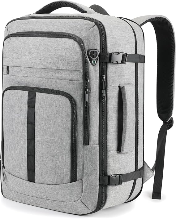 FAIRYLAND Travel Backpack, Expandable 40-50L Carry On Backpack for Men