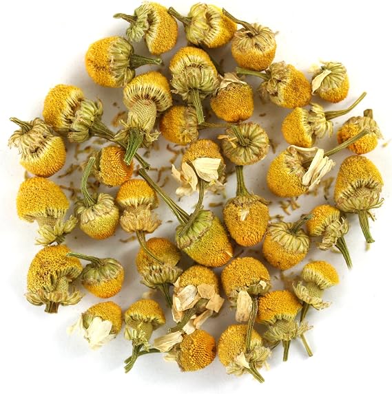 Organic Chamomile Flowers (Camomile) Premium Loose Leaf Herbal Tea - Chiswick Tea Co - 250g