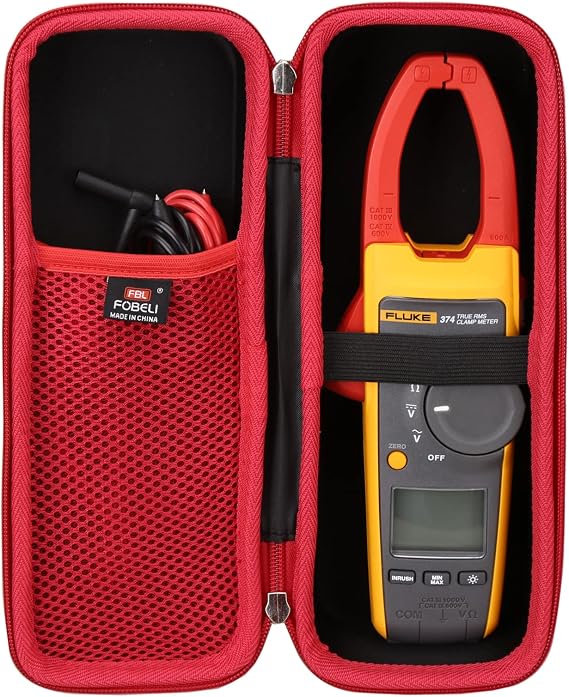 FBLFOBELI Hard Case for Fluke 376/374/375FC/Milwaukee 2235-20 Clamp Meter