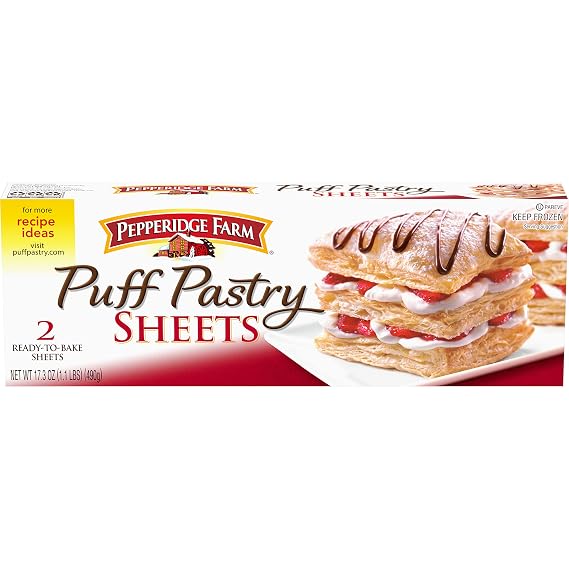 Pepperidge Farm Puff Pastry Sheets Frozen, 17.3 Oz
