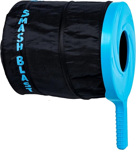 Smash Blast Pro Air Cannon Vortex Blaster 20+ Feet, Blue