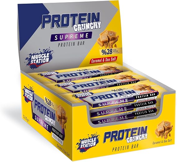 Musclestation Supreme Crunch 12li kutu (salted karamel)