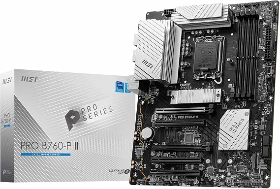 MSI MB PRO B760-P II SOKET 1700 DDR5 7000(OC) PCI-E,M.2 USB3.2 HDMI,DP 1x 2.5G LAN ATX