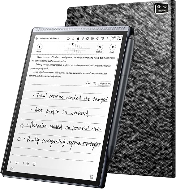 iflytek AINOTE Air 2 Bundle with Black Folio Case