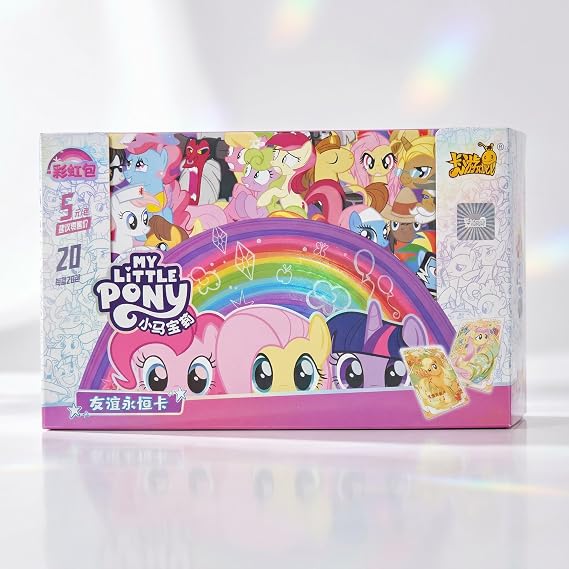 KAYOU My Little Pony Friendship Eternal Cards Vol 3 Rainbow Booster Original Box 12 Pack 100 Pcs 10 Rarity Official Edition [CN]