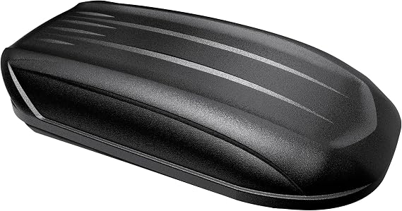 Rooftop Cargo Carrier Hard Shell, 15 Cu Ft. Car Roof Cargo Carrier w/Dual Side Opening, 165LBS Capacity, Rooftop Storage Case Cargo Box for 23.6 to 31.5 Wide Crossbar Rack Matte Black