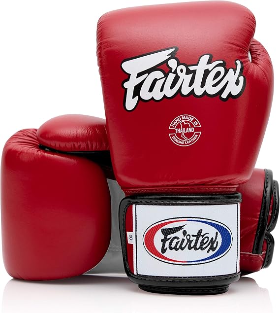 Fairtex BGV1 Muay Thai Boxing Training Sparring Gloves for Men, Women, Kids| Premium Quality, Light Weight & Shock Absorbent Boxing Gloves