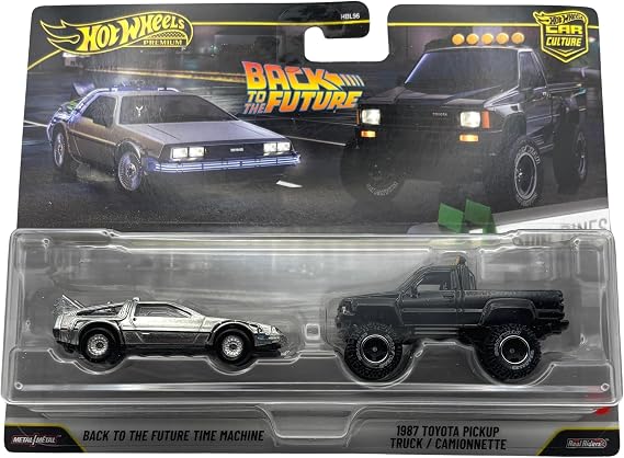 Hot Wheels Back to the Future 2'li Paket JHW48
