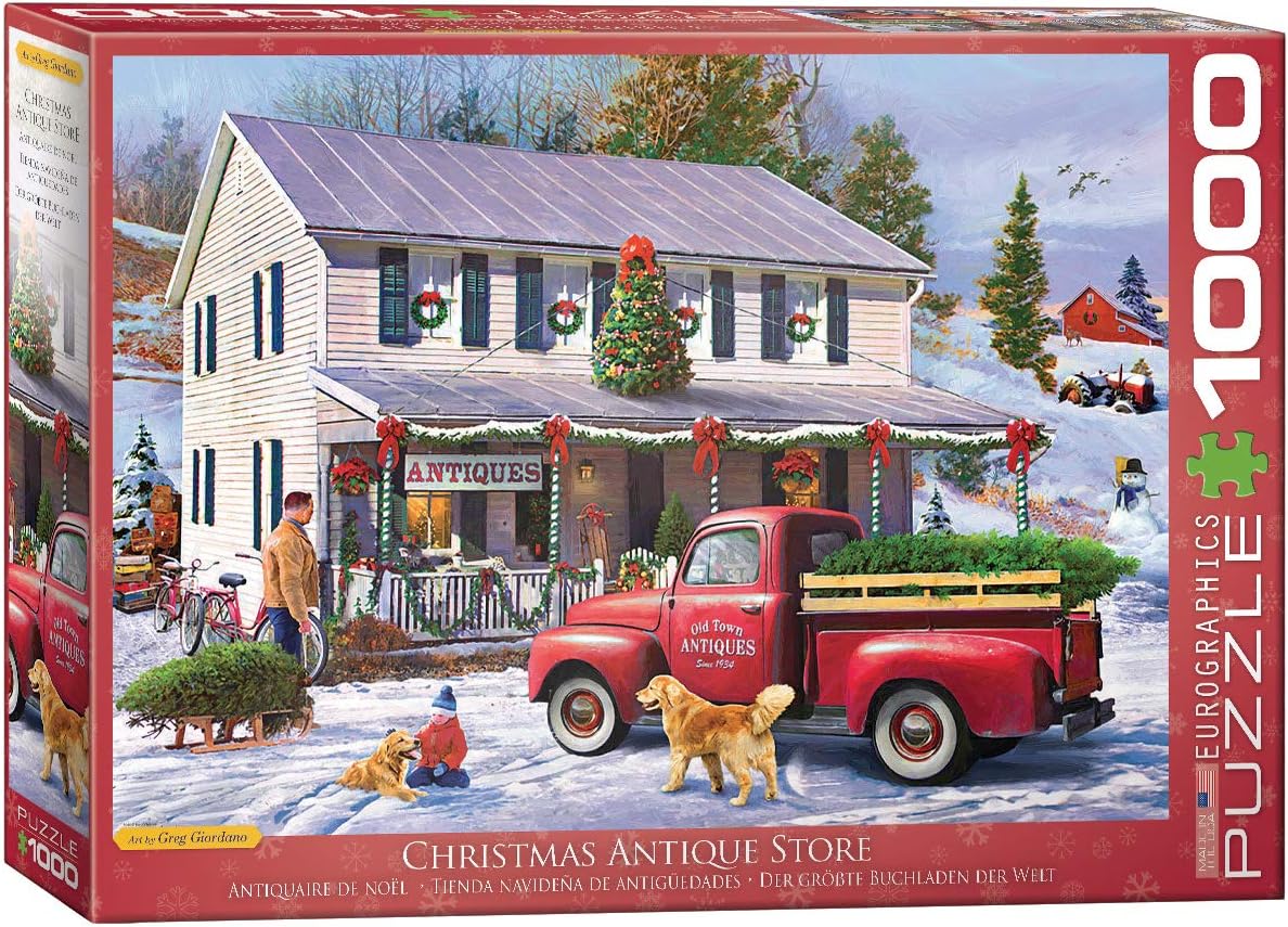 Christmas Antique Store by Greg Giordano