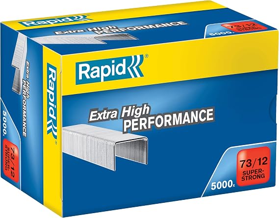 Rapid 24890800 1/2-Inch 73 Series Staples for Stapling Pliers with HD31, 5000 Per Box