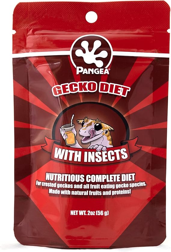 Pangea Fruit Mix with Insects Crested Gecko Complete Diet, 2 oz