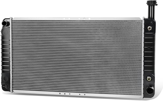 Auto Dynasty Radiator Compatible with 2003-2005 Chevy Express GMC Savana 1500 2500 4.3L 5.3L, DPI 2712 Aluminum Core Radiator Replacement with TOC,