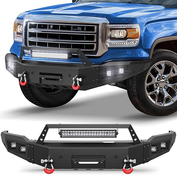 14-15 GMC Sierra 1500 Front Bumper Full Width Offroad Bumper