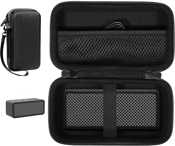 GETGEAR Portable Speaker Organizing Case for Marshall Emberton Bluetooth Portable Speaker